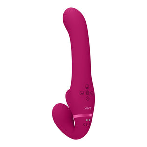 Ai - Dual Vibrating Air Wave Tickler Strapless Strapon - EroticToyzProducten,Toys,Vibrators,Strap On Vibrators,Strapless,,GeslachtsneutraalVIVE by Shots