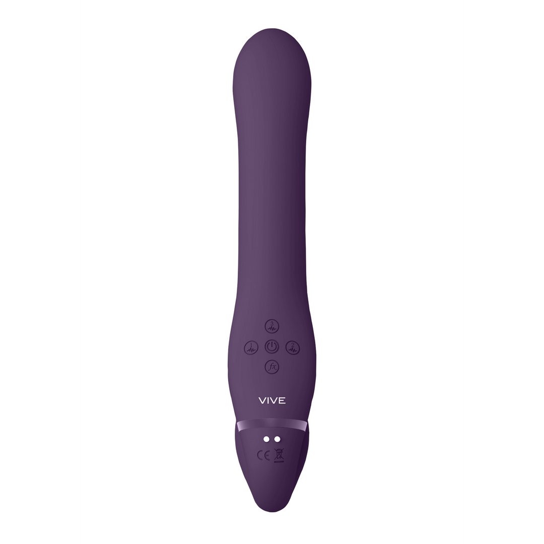 Ai - Dual Vibrating Air Wave Tickler Strapless Strapon - EroticToyzProducten,Toys,Vibrators,Strap On Vibrators,Strapless,,GeslachtsneutraalVIVE by Shots