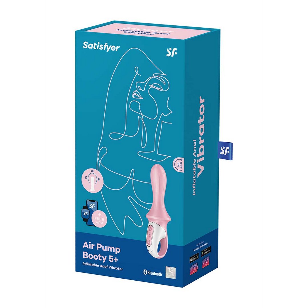 Air Pump Booty 5 - Inflatable Butt Plug - EroticToyzProducten,Toys,Anaal Toys,Buttplugs Anale Dildo's,Buttplugs Anale Dildo's Vibrerend,Dildos,Opblaasbaar,,GeslachtsneutraalSatisfyer