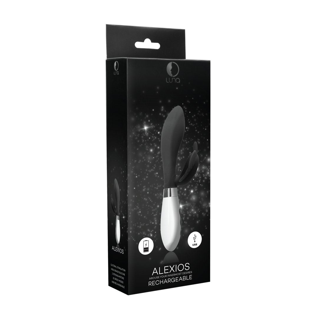 Alexios - Rechargeable Vibrator - EroticToyzProducten,Toys,Vibrators,Rabbit Vibrators,,VrouwelijkLuna by Shots