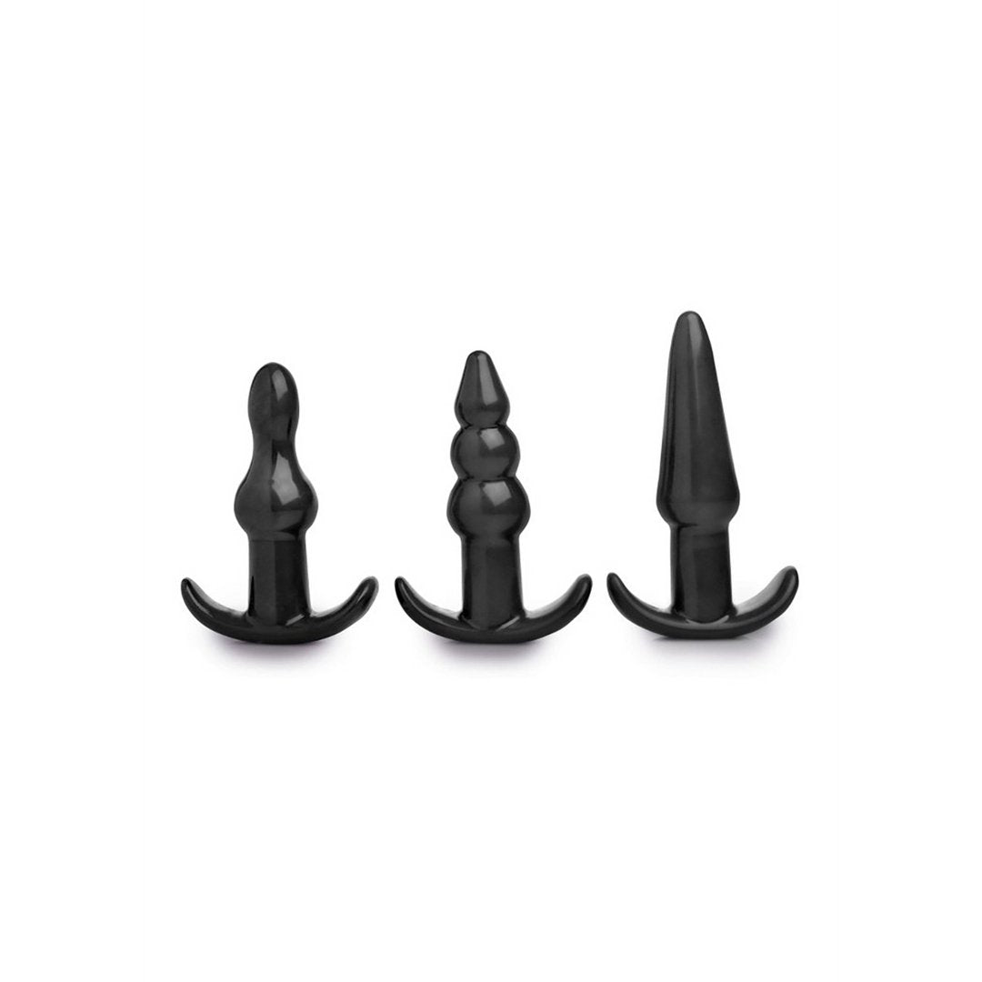 Anaal Plug Set met 10 Vibratiestanden - 4 Stuks - EroticToyzButtplugs Anale Dildo's VibrerendXR Brands