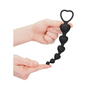 Anal Heart Beads - EroticToyzProducten,Toys,Anaal Toys,Anal Beads,,Ouch! by Shots