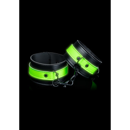 Ankle cuffs - Glow in the Dark - EroticToyzProducten,Toys,Fetish,Boeien,Enkelboeien,,GeslachtsneutraalOuch! by Shots