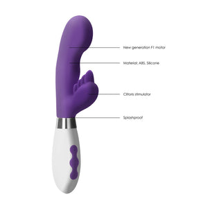 Ares - Rechargeable Vibrator - EroticToyzProducten,Toys,Vibrators,Rabbit Vibrators,,VrouwelijkLuna by Shots