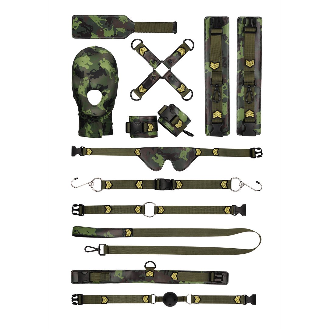 Army Bondage Kit - EroticToyzProducten,Kits Sets,Bondage Set,Outlet,,GeslachtsneutraalOuch! by Shots