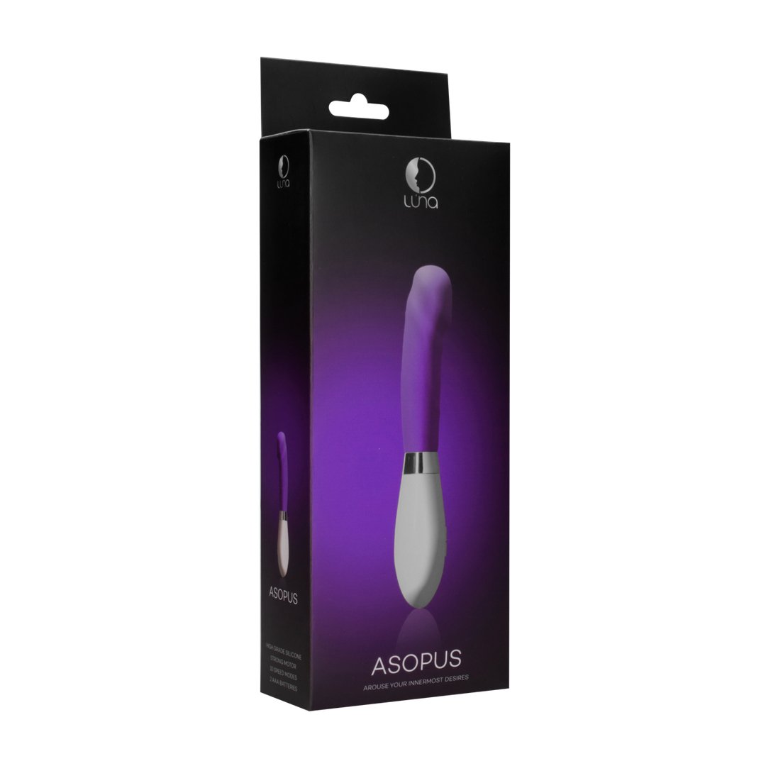 Asopus - Rechargeable Vibrator - EroticToyzProducten,Toys,Vibrators,G - Spot Vibrator,,VrouwelijkLuna by Shots