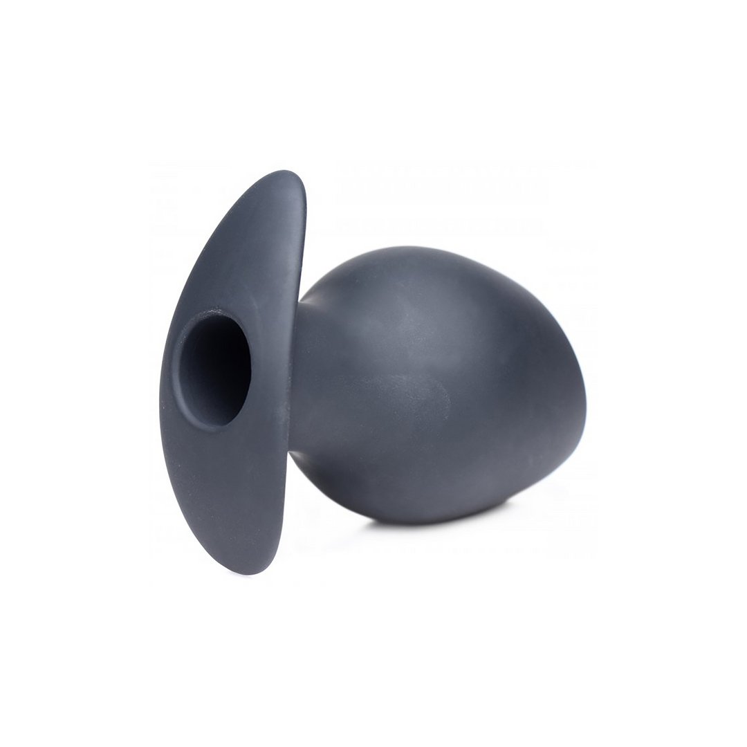 'Ass Goblet Silicone Hollow Butt Plug Small – Zwart' - EroticToyzButtplugs Anale Dildo's Niet VibrerendXR Brands