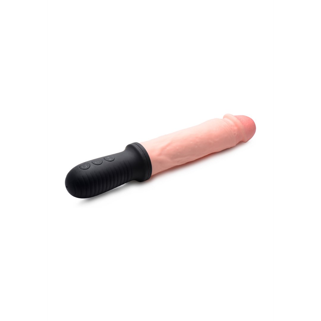 Auto Pounder - Vibrating and Thrusting Dildo with Handle - EroticToyzProducten,Toys,Vibrators,Realistische Vibrators,Thrusting Vibrators,,VrouwelijkXR Brands