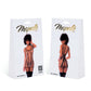 Babydoll Transparant Gaas & Satijn - Nude/Zwart - M - EroticToyzBabydollsMapalé