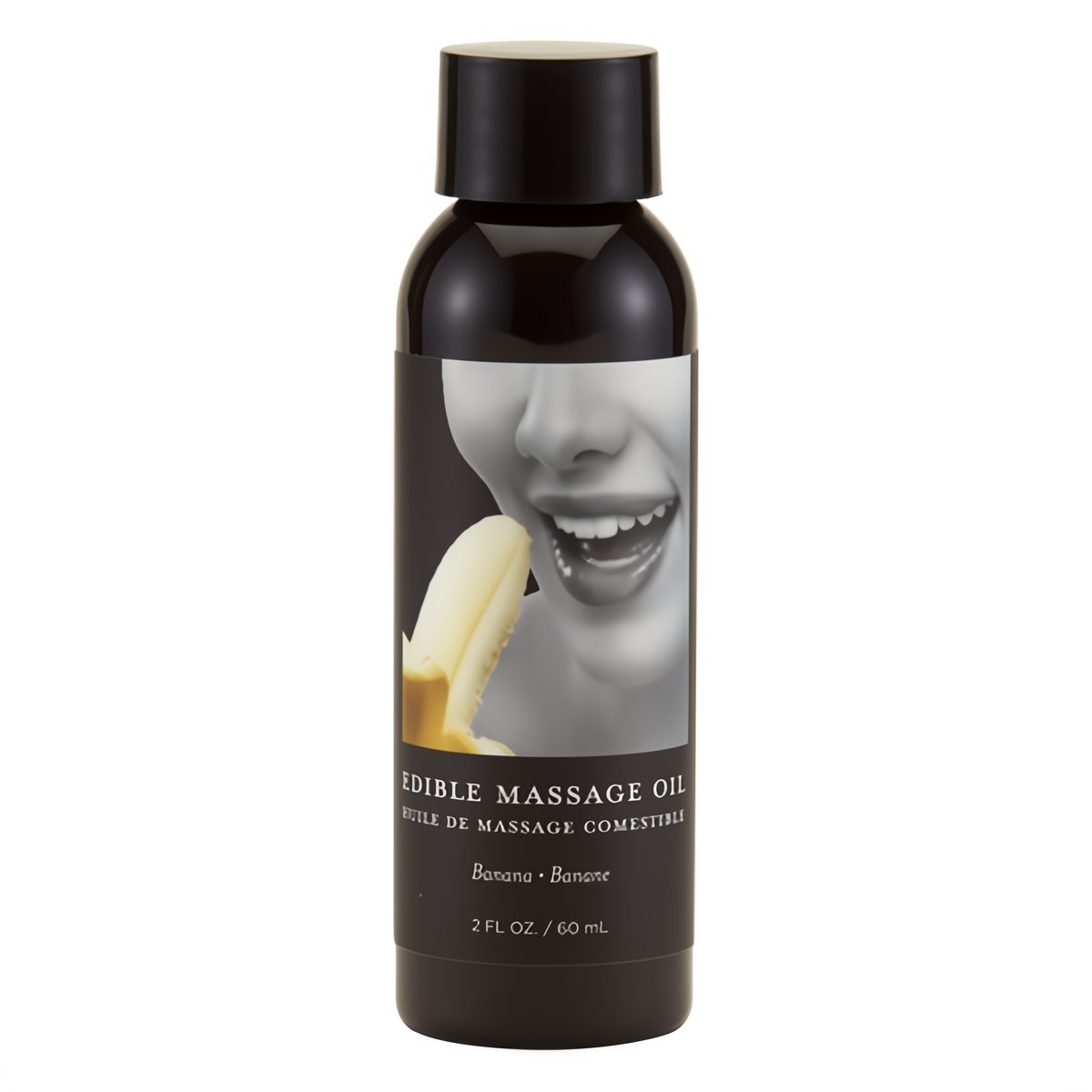 Banana Edible Massage Oil - 60 ml - EroticToyzProducten,Veilige Seks, Verzorging Hulp,Massage,Massage OliÃ«n,,GeslachtsneutraalEarthly body