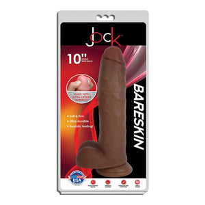 Bareskin Dildo with Balls - 25,5 cm - EroticToyzProducten,Toys,Dildos,Realistische Dildo's,,GeslachtsneutraalCurve Toys