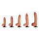 Bareskin Vibrating Dong with Balls - 23 cm - EroticToyzProducten,Toys,Vibrators,Realistische Vibrators,,GeslachtsneutraalCurve Toys