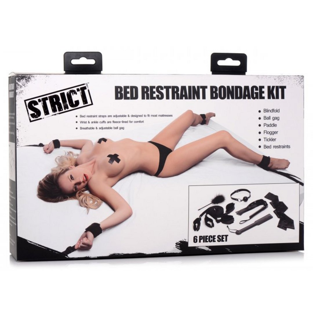 Bed Binding Bondage Kit - EroticToyzProducten,Toys,Fetish,Restraints,Kits Sets,Bondage Set,,GeslachtsneutraalXR Brands