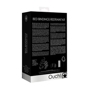 Bed Bindings Restraint Kit - EroticToyzProducten,Toys,Fetish,Restraints,Kits Sets,Bondage Set,,GeslachtsneutraalOuch! by Shots