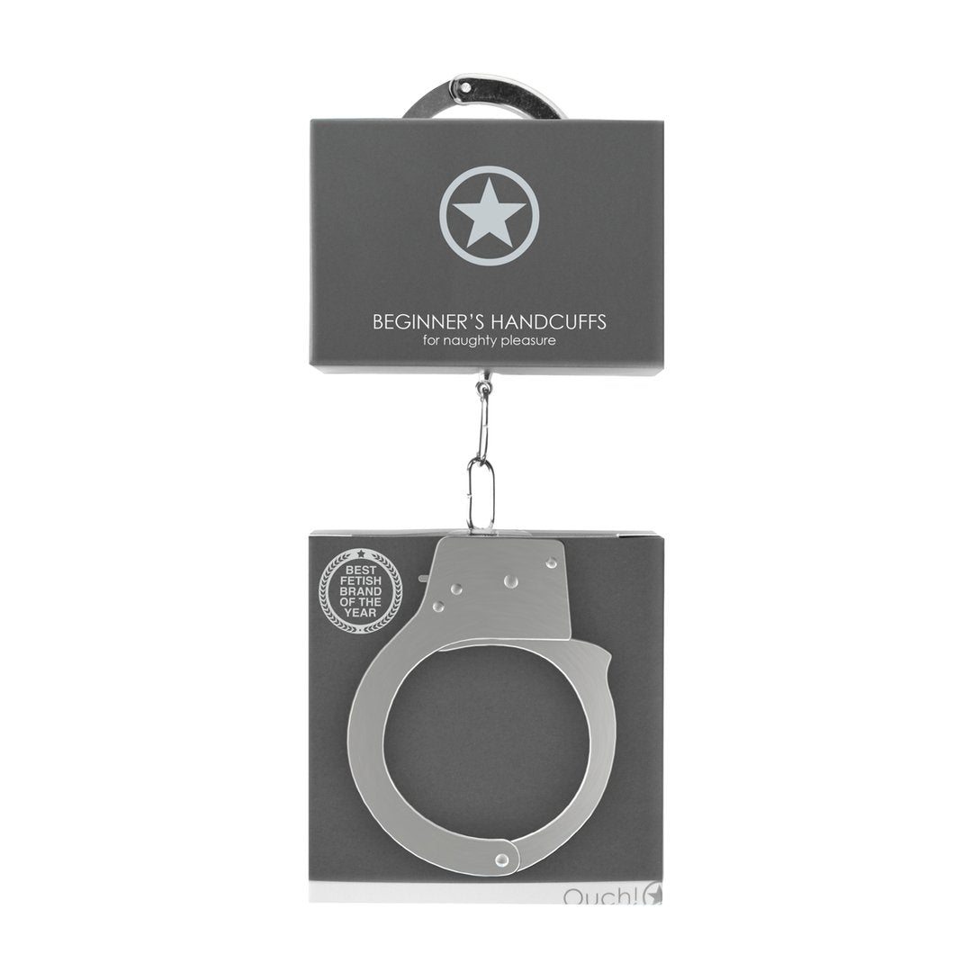 Beginner's Handcuffs - EroticToyzProducten,Toys,Fetish,Boeien,Handboeien,,GeslachtsneutraalOuch! by Shots