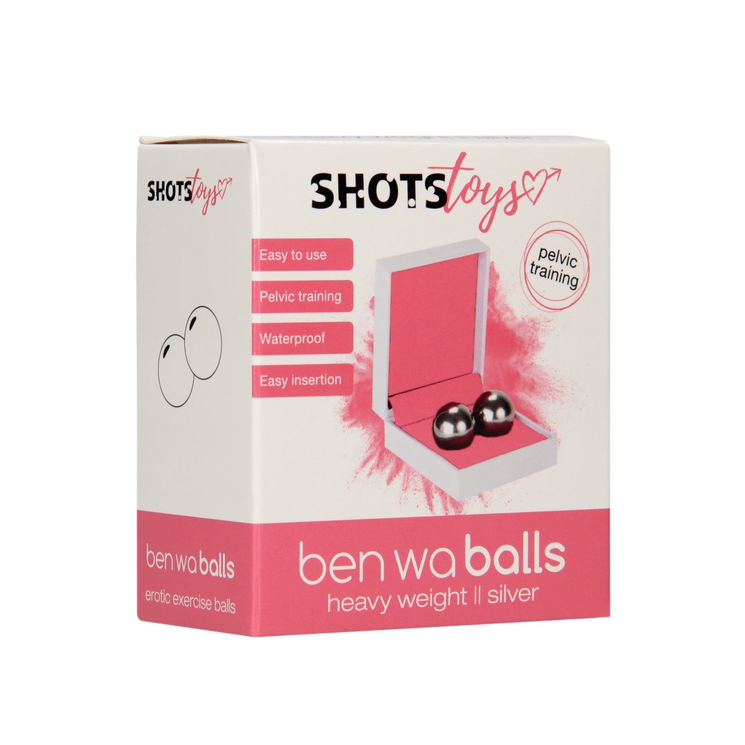 Ben Wa Balls - Heavy - EroticToyzProducten,Toys,Sexuele Training,Vaginale ballen Ben Wa - ballen,,VrouwelijkShots Toys by Shots