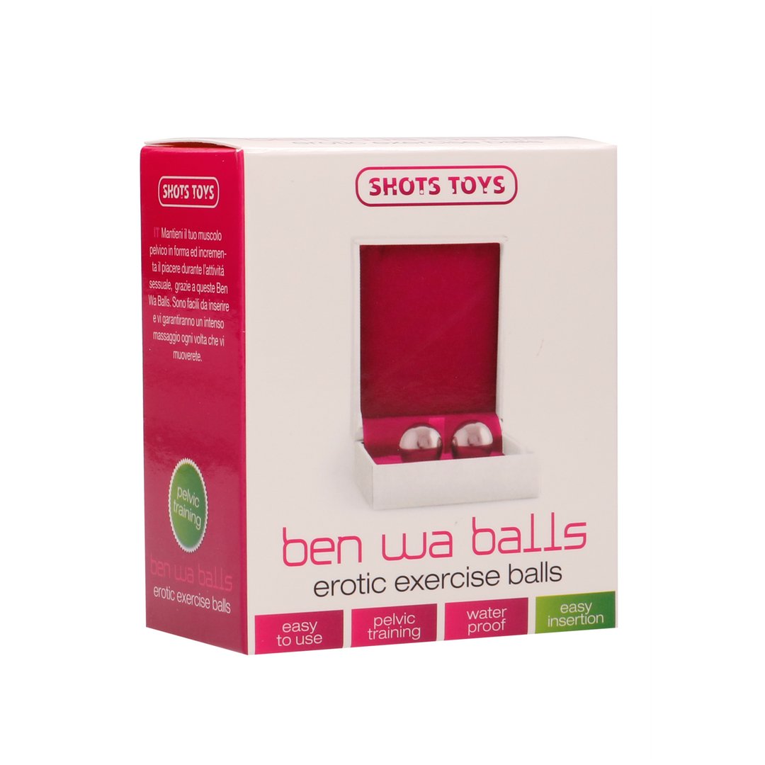 Ben Wa Balls - EroticToyzProducten,Toys,Sexuele Training,Vaginale ballen Ben Wa - ballen,,VrouwelijkShots Toys by Shots