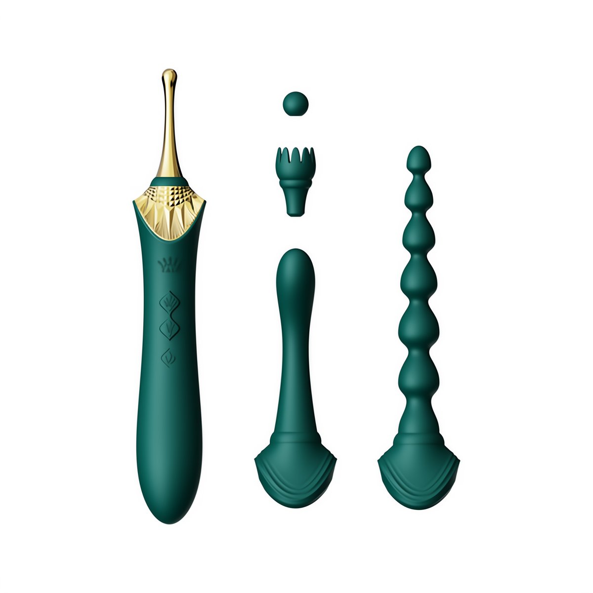 Bess 2 - Clitoral Vibrator - Turquoise Green - EroticToyzProducten,Toys,Vibrators,Clitoris Stimulator,Tip Vibrator,Luxe Vibrator,,GeslachtsneutraalZalo