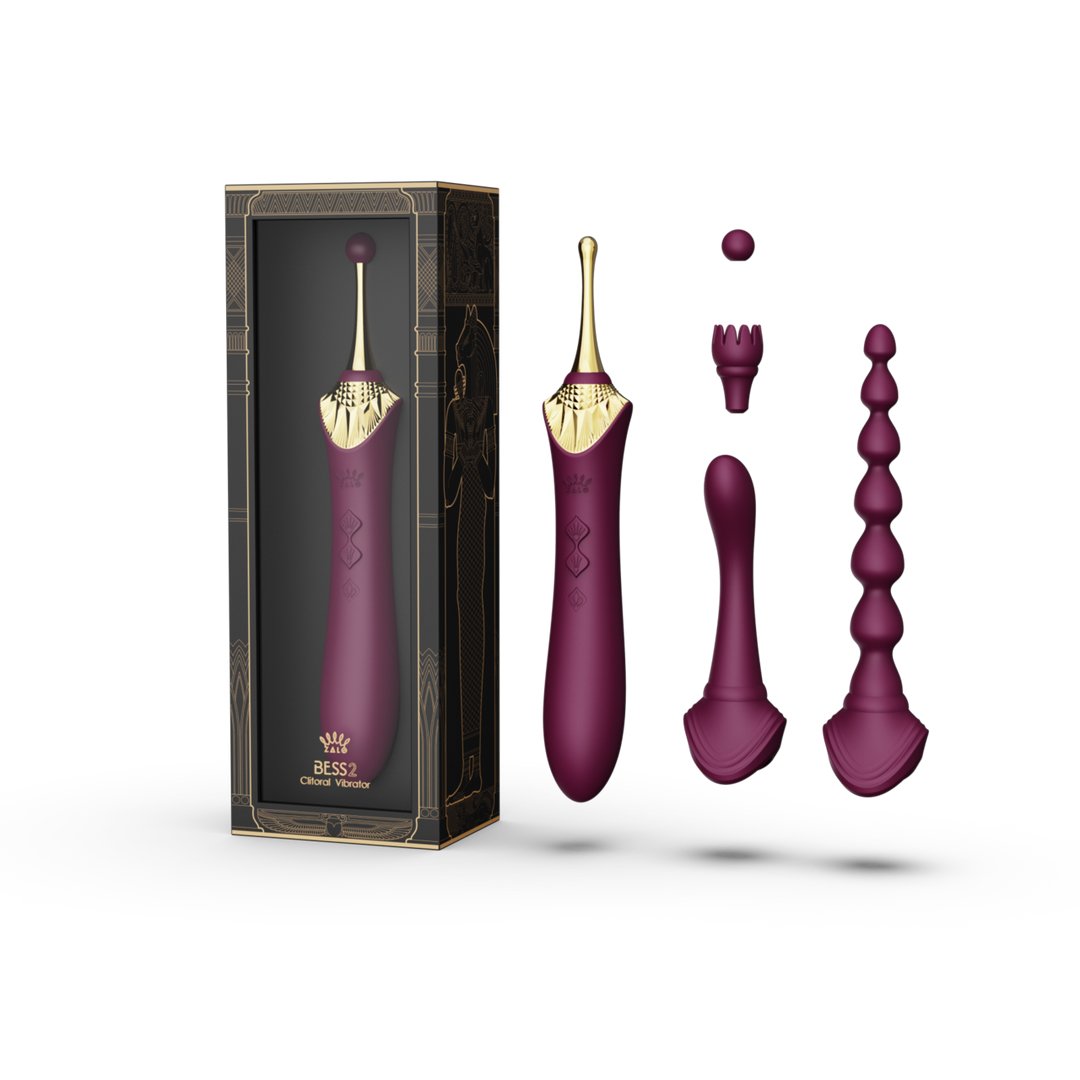 Bess 2 - Clitoral Vibrator - Velvet Purple - EroticToyzProducten,Toys,Vibrators,Clitoris Stimulator,Tip Vibrator,Luxe Vibrator,,GeslachtsneutraalZalo