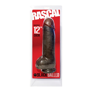 Black Balled - 30,5 cm - EroticToyzProducten,Toys,Dildos,Realistische Dildo's,Siliconen Dildo's,,MannelijkBoneyard