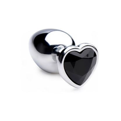 Black Heart - Butt Plug - Large - EroticToyzProducten,Toys,Anaal Toys,Buttplugs Anale Dildo's,Buttplugs Anale Dildo's Niet Vibrerend,,GeslachtsneutraalXR Brands