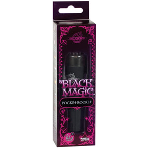 Black Magic - Pocket Rocket - Black - EroticToyzProducten,Toys,Vibrators,Massagetoestellen Wands,,GeslachtsneutraalDoc Johnson