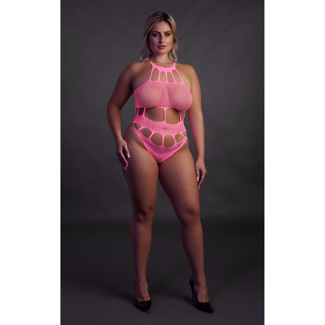 Body with Grecian Neckline - EroticToyzProducten,Lingerie,Lingerie voor Haar,Bodysuits Teddies,,Ouch! by Shots