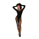 Bodystocking Diamond - One Size - Black - EroticToyzProducten,Lingerie,Lingerie voor Haar,Bodystockings,,VrouwelijkDreamgirl