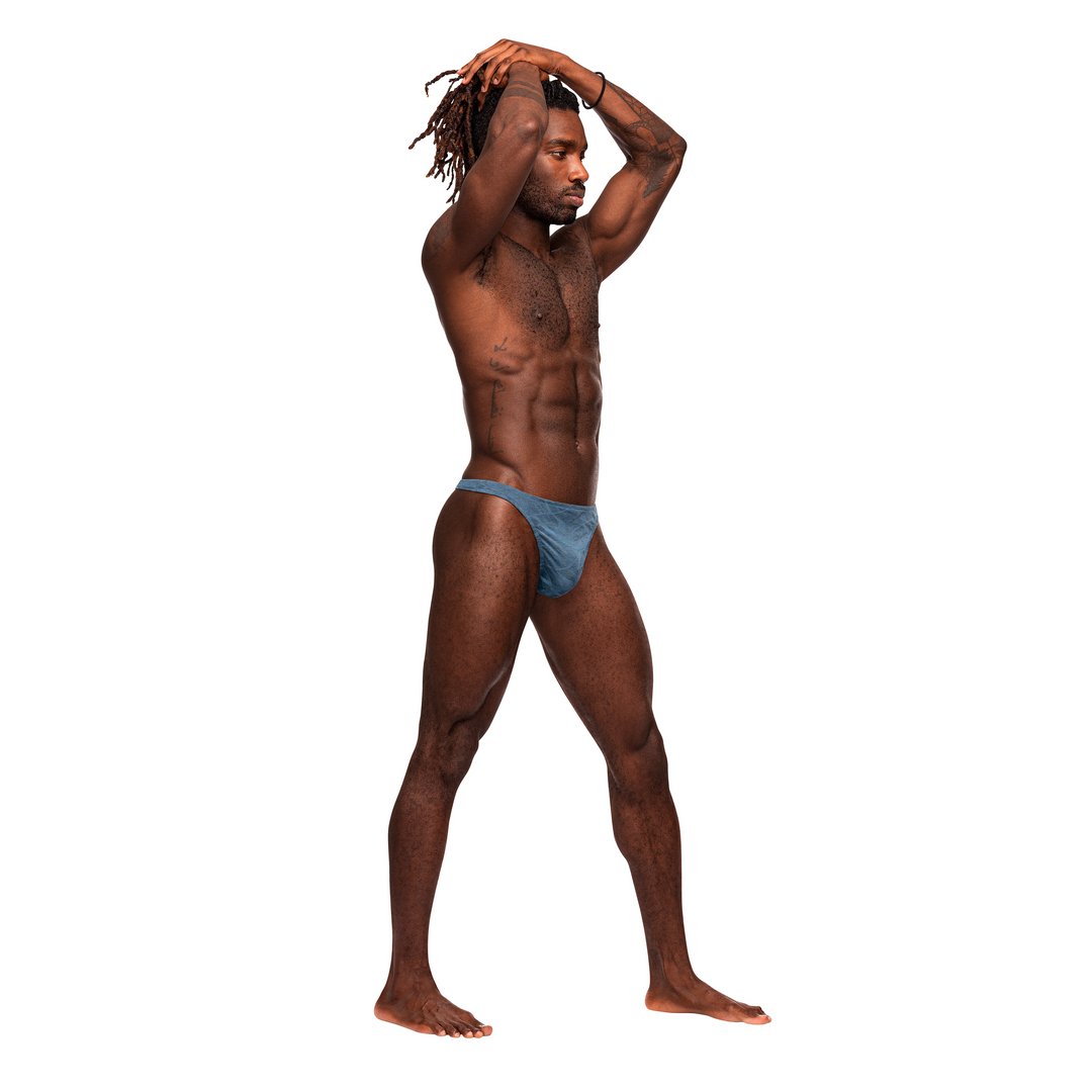 Bong V Thong - M - Blue - EroticToyzProducten,Lingerie,Lingerie voor Hem,Strings,,MannelijkMale Power