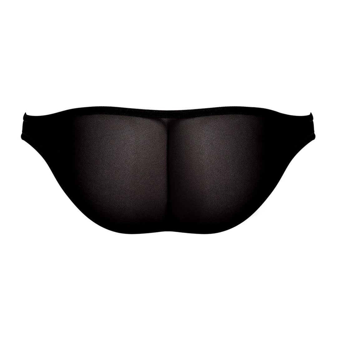 Brazilian Pouch Bikini - L - Black - EroticToyzProducten,Lingerie,Lingerie voor Hem,Briefs,,MannelijkMale Power