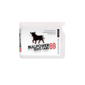 Bull Power Testo Tabs - Stimulating Tablets - 69 Pieces - EroticToyzProducten,Veilige Seks, Verzorging Hulp,Stimulerende Middelen,Pillen en Supplementen,,MannelijkPharmquests by Shots