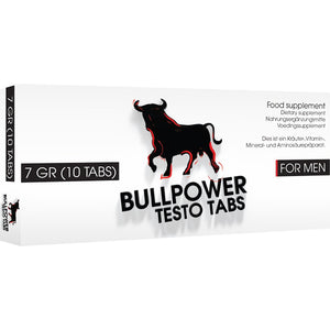Bull Power Testo Tabs - Stimulating Tablets - EroticToyzProducten,Veilige Seks, Verzorging Hulp,Stimulerende Middelen,Pillen en Supplementen,,MannelijkPharmquests by Shots