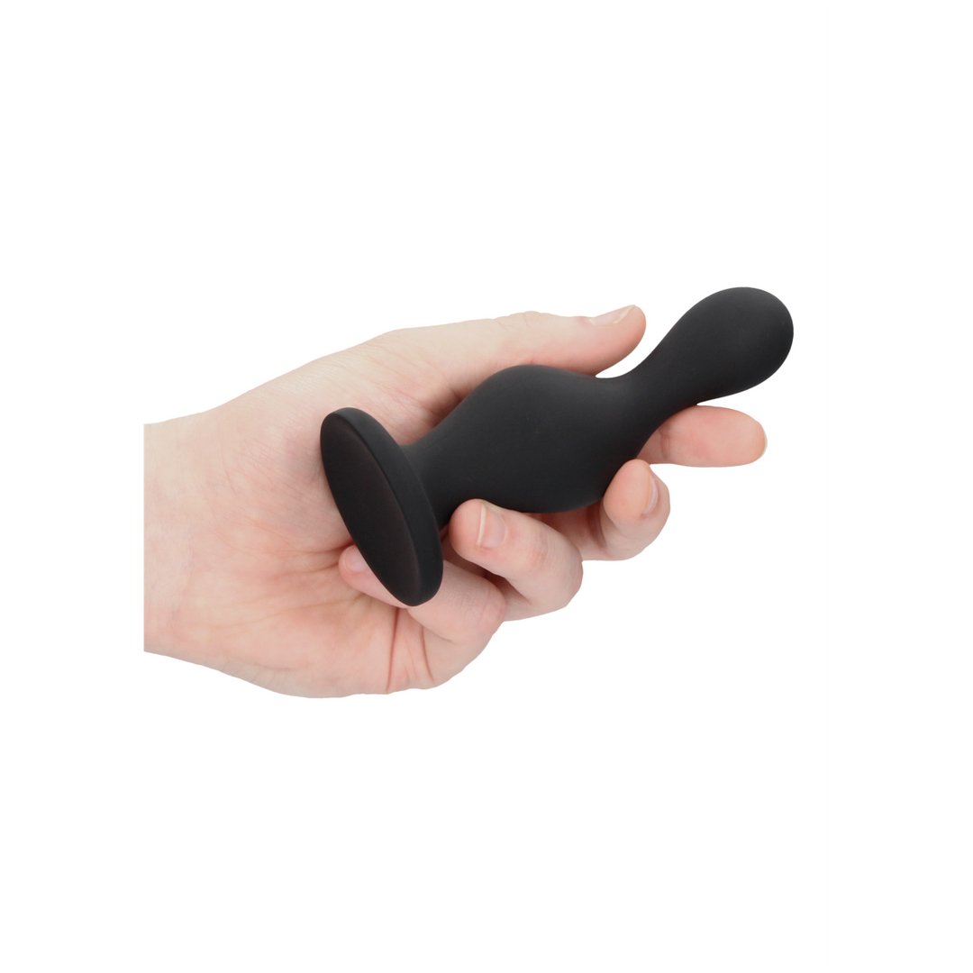 Butt Plug - Siliconen Met Zuignap - EroticToyzButtplugs Anale Dildo's Niet VibrerendOuch! by Shots