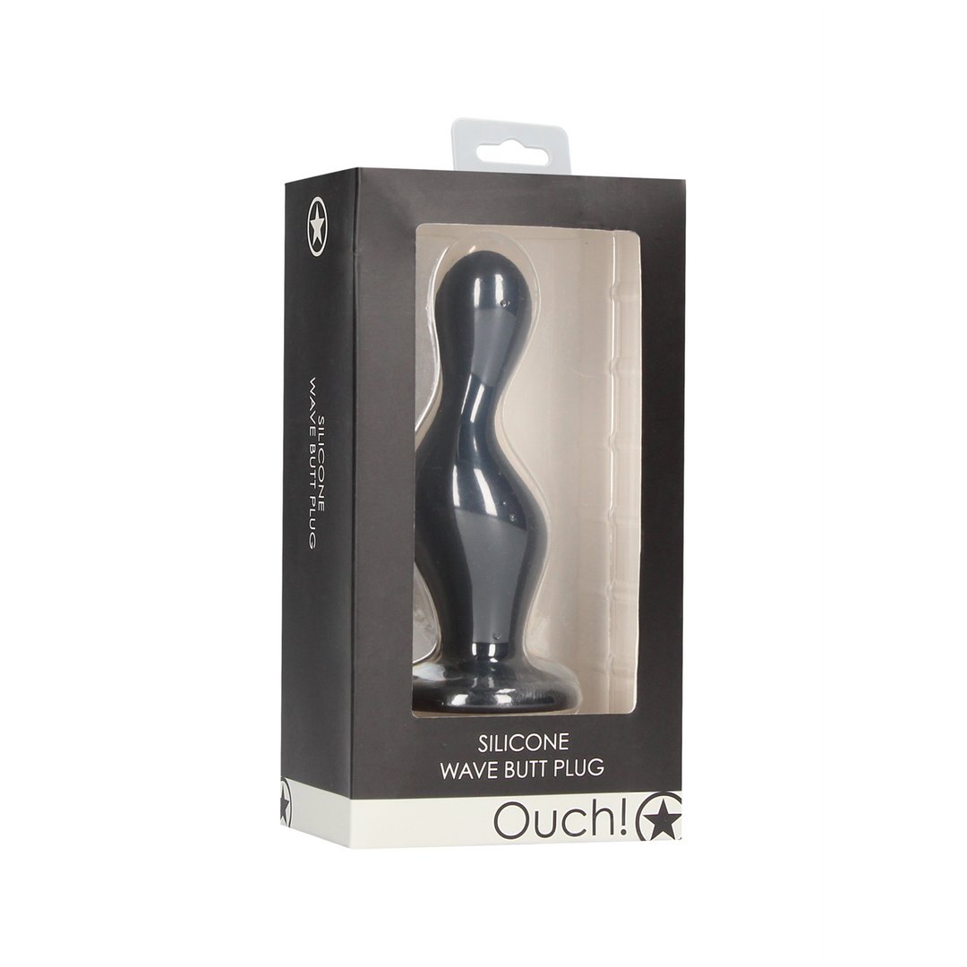 Butt Plug - Siliconen Met Zuignap - EroticToyzButtplugs Anale Dildo's Niet VibrerendOuch! by Shots