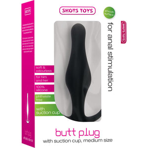 Butt Plug with Handle - Medium - EroticToyzProducten,Toys,Anaal Toys,Buttplugs Anale Dildo's,Buttplugs Anale Dildo's Niet Vibrerend,,GeslachtsneutraalShots Toys by Shots