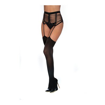 Caged Seamless Garter Belt Pantyhose - One Size - EroticToyzProducten,Lingerie,Lingerie voor Haar,Outlet,Panty,,VrouwelijkDreamgirl