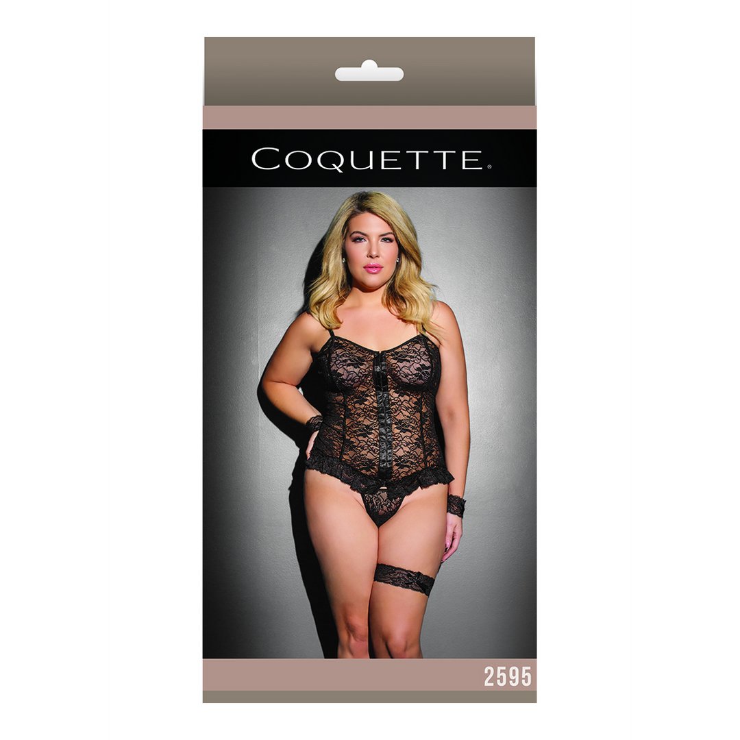 Cami Top with G - String - Plus Size - EroticToyzProducten,Lingerie,Lingerie voor Haar,2 - Delige Set,Queen size,Outlet,,VrouwelijkCoquette