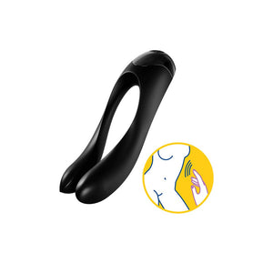 Candy Cane - Finger Vibrator for Intimate Zones - EroticToyzProducten,Toys,Vibrators,Vingervibrator,,VrouwelijkSatisfyer