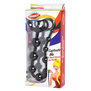 Captivate Me - 10 Silicone Beads - EroticToyzProducten,Toys,Anaal Toys,Anal Beads,,GeslachtsneutraalXR Brands