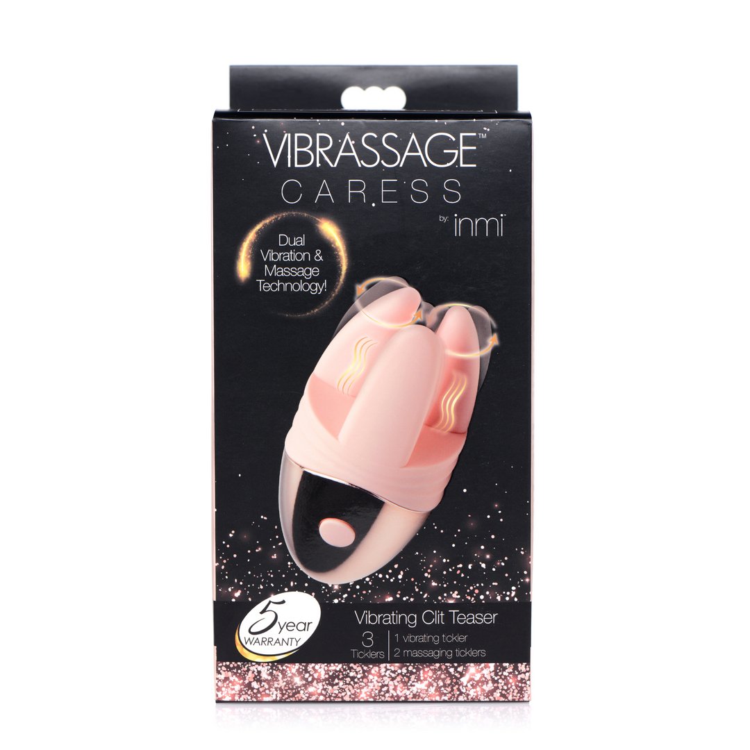 Caress - Vibrating Massager - EroticToyzProducten,Toys,Vibrators,Clitoris Stimulator,Lay - on Vibrator,,VrouwelijkXR Brands
