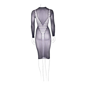 Carme XI - Dress with Turtleneck - Plus Size - EroticToyzProducten,Lingerie,Lingerie voor Haar,Jurkjes,Queen size,,VrouwelijkLe Désir by Shots