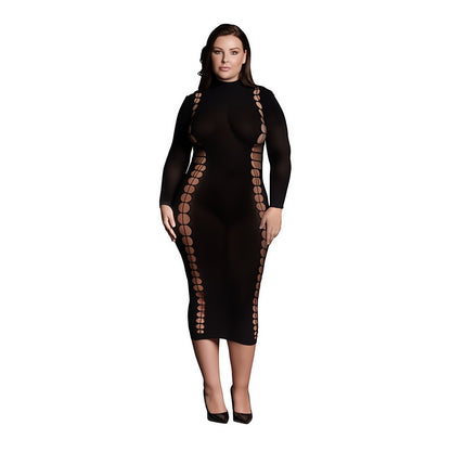 Carme XI - Dress with Turtleneck - Plus Size - EroticToyzProducten,Lingerie,Lingerie voor Haar,Jurkjes,Queen size,,VrouwelijkLe Désir by Shots