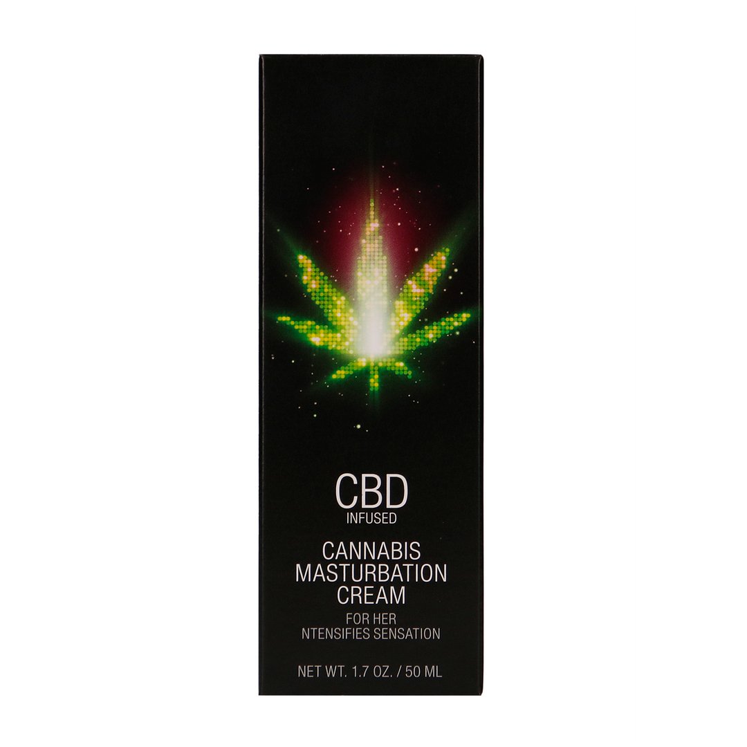 CBD Cannabis Masturbation Cream For Her - 50 ml - EroticToyzProducten,Veilige Seks, Verzorging Hulp,Glijmiddelen,Andere Glijmiddelen,Stimulerende Middelen,Overige producten,,MannelijkPharmquests by Shots