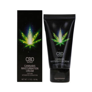 CBD Cannabis Masturbation Cream for Him - 50 ml - EroticToyzProducten,Veilige Seks, Verzorging Hulp,Glijmiddelen,Andere Glijmiddelen,Stimulerende Middelen,Overige producten,,MannelijkPharmquests by Shots