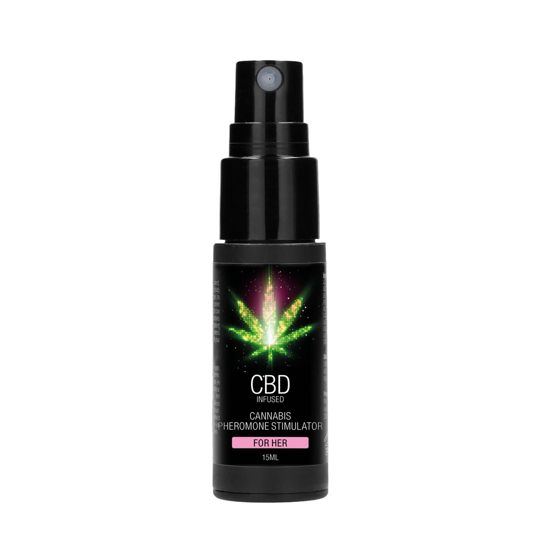 CBD Cannabis Pheromone Stimulator For Her - 15 ml - EroticToyzProducten,Veilige Seks, Verzorging Hulp,Stimulerende Middelen,Feromonen,,VrouwelijkPharmquests by Shots
