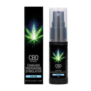 CBD Cannabis Pheromone Stimulator For Him - 15 ml - EroticToyzProducten,Veilige Seks, Verzorging Hulp,Stimulerende Middelen,Feromonen,,MannelijkPharmquests by Shots