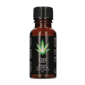 CBD Intimate Pleasure Oil - 20 ml - EroticToyzProducten,Veilige Seks, Verzorging Hulp,Stimulerende Middelen,Stimulerende Lotions en Gels,,GeslachtsneutraalPharmquests by Shots
