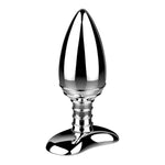 Cestos Aluminium Vibrerende Butt Plug Oplaadbaar met Afstandsbediening - Zilver - EroticToyzButtplugs Anale Dildo's VibrerendNexus