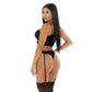 Chain Me Up - Bustier Set - L - EroticToyzProducten,Lingerie,Lingerie voor Haar,2 - Delige Set,Outlet,,VrouwelijkForplay