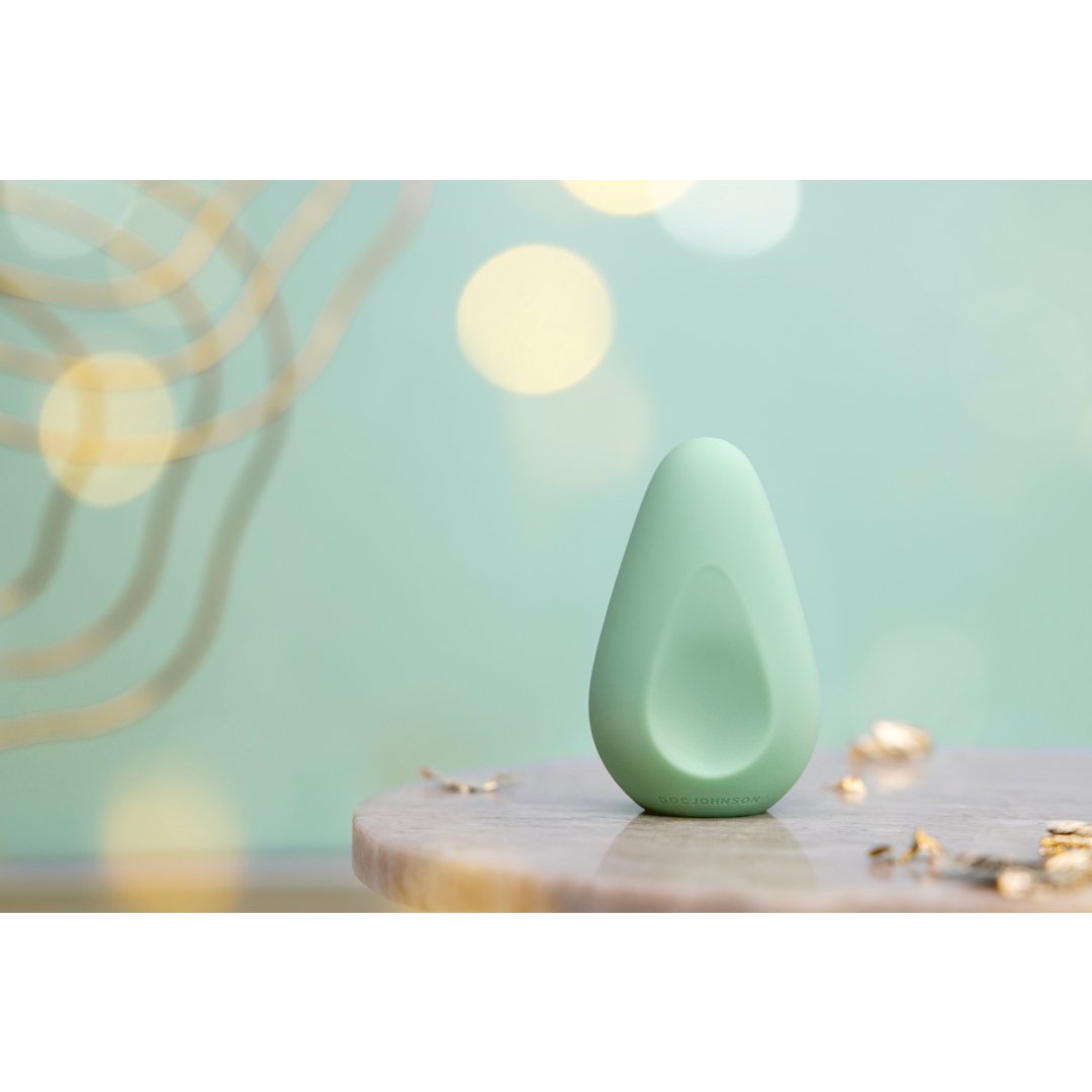 Chi - Rechargeable Silicone Clit Vibe - Mint - EroticToyzProducten,Toys,Vibrators,Clitoris Stimulator,Lay - on Vibrator,,VrouwelijkDoc Johnson